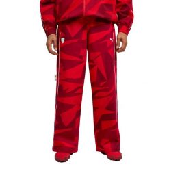 Spodnie do biegania Puma T7 20 Years of Red Scuderia Ferrari HP. Czerwone spodnie sportowe męskie Puma, na lato, l, bez wzorów, z dresówki, do biegania. Za 447.50 zł.