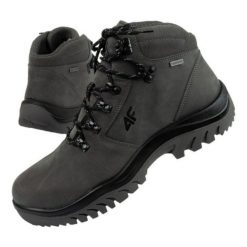 Buty trekkingowe 4F OBMH258 25S szare. Szare trekkingi męskie za kostkę, trekkingowe. Za 640.22 zł.