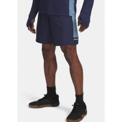 Spodenki Treningowe Męskie Under Armour Ua Tech Utility Shorts. Niebieskie krótkie spodenki sportowe męskie Under Armour, m, bez wzorów, do biegania. Za 169.99 zł.