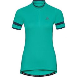 Odlo Koszulka Stand-up Collar Breeze seledynowa r. M. Bluzki damskie marki Odlo. Za 110.10 zł.