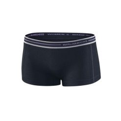 Bokserki z wełną merino damskie Brubeck ACTIVE WOOL. Czarne bokserki damskie Brubeck, xl, bez wzorów, z elastanu. Za 59.99 zł.