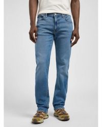 MESKIE SPODNIE LEE DAREN ZIP FLY BALEIGH 112372635. Spodnie materiałowe męskie Lee, l, bez wzorów, z jeansu. Za 219.99 zł.