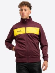 Kurtka z dresu Lonsdale Alnwick. Czerwone kurtki męskie Lonsdale, xs, bez wzorów, z dresówki, sportowe, bez kaptura. Za 247.50 zł.
