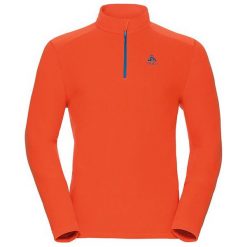Odlo Bluza męska Midlayer 1/2 zip LE TOUR pomarańczowa r. L (222012). Bluzy męskie marki Odlo. Za 169.28 zł.