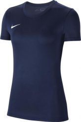Nike Koszulka damska Nike Park VII BV6728-410 : Rozmiar - XS (158cm). T-shirty damskie Nike, xs, bez wzorów, bez kołnierzyka. Za 66.00 zł.