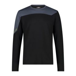 Koszulka męska techniczna CMP 34N1747. Czarne koszulki sportowe męskie CMP, m, bez wzorów, bez kołnierzyka, bez ramiączek. W wyprzedaży za 153.99 zł.