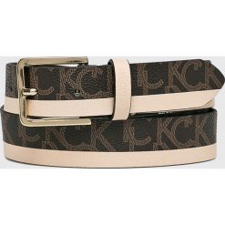 Calvin Klein - Pasek skórzany. Paski damskie marki Calvin Klein. Za 229.90 zł.