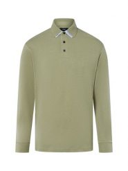 James koszulka polo Mężczyźni Bawełna zielony, M. Zielone bluzki z długim rękawem męskie James, m, bez wzorów, z bawełny, eleganckie, bez kołnierzyka. Za 149.95 zł.