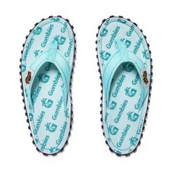 Japonki GUMBIES ISLANDER FLIP-FLOPS UNISEX. Niebieskie klapki damskie Gumbies, bez wzorów, bez obcasa. Za 89.99 zł.