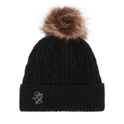 Czapka Liu Jo. Czarne czapki i kapelusze damskie Liu Jo, na zimę, bez wzorów. Za 249.99 zł.