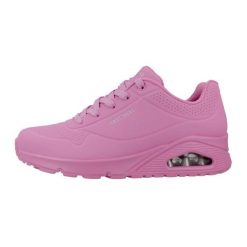 Buty SKECHERS Uno Stand On Air. Żółte obuwie sportowe damskie Skechers, bez wzorów, trekkingowe. Za 319.99 zł.