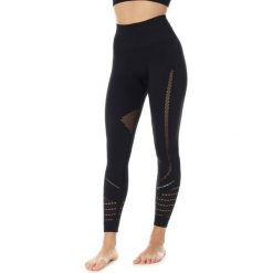 Legginsy damskie treningowe z długą nogawką Brubeck GYM. Czarne legginsy damskie Brubeck, bez wzorów. Za 159.99 zł.