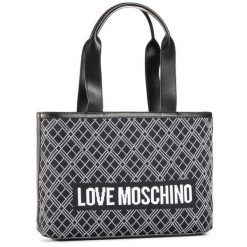 Torebka LOVE MOSCHINO. Czarne torebki do ręki damskie Love Moschino, bez wzorów, klasyczne, bez dodatków. Za 839.99 zł.
