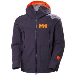 Kurtka narciarska Helly Hansen Sogn 2.0. Fioletowe kurtki snowboardowe męskie Helly Hansen, m, bez wzorów, bez kaptura, narciarskie. Za 1,602.50 zł.