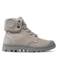 Trapery Palladium. Szare kozaki męskie Palladium, bez zapięcia. Za 489.99 zł.