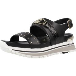 Sandały LIU-JO BA4107 P010 Czarny. Czarne obuwie sportowe damskie Liu Jo, bez wzorów, ze skóry, trekkingowe. Za 479.99 zł.