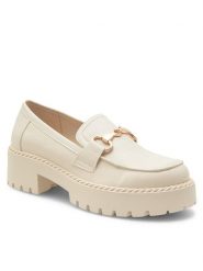 DeeZee Loafersy GIA H3302D-3 Écru. Mokasyny damskie DeeZee, ze skóry. Za 111.99 zł.