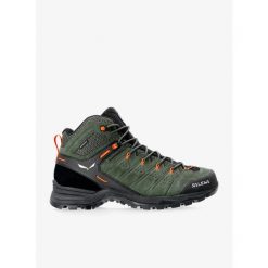 Buty trekkingowe Salewa Alp Mate Mid WP. Zielone trekkingi męskie Salewa. Za 869.99 zł.