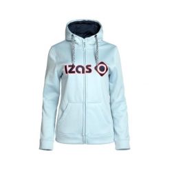 DUERO W JACKET Bluza z kapturem i zamkiem błyskawicznym – wygoda i styl z możliw. Niebieskie bluzy damskie IZAS, bez wzorów, z kapturem. Za 226.04 zł.