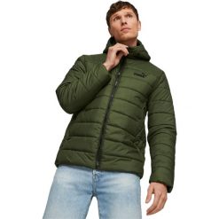 Kurtka Puma Ess Padded, Mężczyźni. Zielone kurtki męskie Puma, m, bez wzorów, z poliesteru, trekkingowe. Za 249.09 zł.