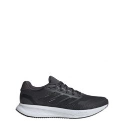 Buty Runfalcon 5 Running. Białe obuwie sportowe damskie Adidas, bez wzorów, do biegania. Za 259.00 zł.