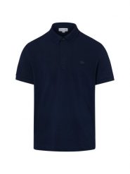 Lacoste koszulka polo Mężczyźni Bawełna niebieski, 6. Niebieskie koszulki polo męskie Lacoste, l, bez wzorów, z bawełny, bez kołnierzyka, bez ramiączek. Za 599.95 zł.