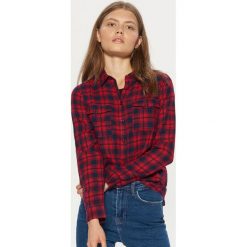 Koszula w kratę - Czerwony. Czerwone koszule damskie Cropp. Za 49.99 zł.