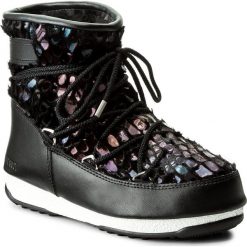 Śniegowce MOON BOOT - Low Mirror Wp 24007000001 Nero. Śniegowce i trapery damskie Moon Boot, z materiału. W wyprzedaży za 519.00 zł.