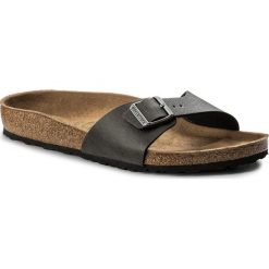 Klapki BIRKENSTOCK - Madrid Bs 1009986 Pull Up Anthracite. Brązowe klapki damskie Birkenstock, ze skóry ekologicznej. W wyprzedaży za 159.00 zł.