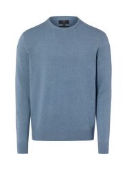 Nils Sundström swetry z dzianiny Mężczyźni Bawełna (100%) niebieski, XXL. Niebieskie swetry przez głowę męskie Nils Sundström, m, bez wzorów, z bawełny, bez kołnierzyka. Za 199.95 zł.