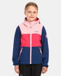 Dziewczęca kurtka softshell Kilpi RAVIA-J. Czerwone kurtki i płaszcze dla dziewczynek Kilpi, na jesień, bez wzorów, z materiału, bez kaptura. Za 159.50 zł.