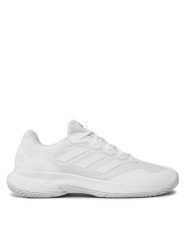 Adidas Buty do tenisa Gamecourt 2.0 Tennis Shoes IG9568 Biały. Białe buty sportowe męskie Adidas, z materiału, bez zapięcia, tenisowe. Za 249.99 zł.