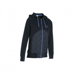 Bluza jeździecka SW500 damska. Niebieskie bluzy damskie FOUGANZA, z bawełny. Za 99.99 zł.