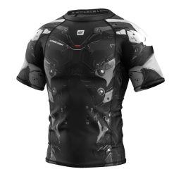 Koszulka Męska Rashguard MMA na Siłownię IRON FORCE. Białe koszulki sportowe męskie EXTREME HOBBY, m, bez wzorów, z bawełny, bez kołnierzyka, bez ramiączek, do biegania. Za 199.00 zł.