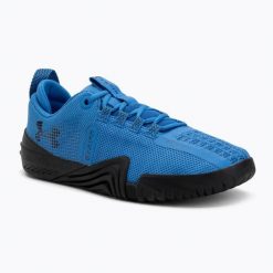 Buty Under Armour TriBase Reign 6. Niebieskie buty sportowe męskie Under Armour, bez zapięcia, na fitness i siłownię. Za 409.99 zł.