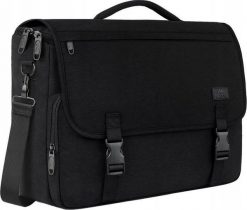 ML Torba biznesowa na laptopa / dokumenty 15.6'' Matein 1194 Czarna. Czarne torby na laptopa męskie Matein, bez wzorów. Za 88.61 zł.
