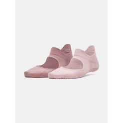 Skarpety Under Armour Breathe Balance 2. Czerwone skarpety damskie Under Armour, bez wzorów. Za 39.99 zł.