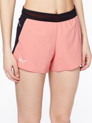 Salewa Szorty sportowe Pedroc 28604 Różowy Regular Fit. Czerwone szorty sportowe damskie Salewa, bez wzorów, z materiału, sportowe. Za 339.99 zł.