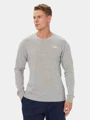 The North Face Longsleeve Evolution Simple Dome NF0A8EU3 Szary Regular Fit. Szare bluzki z długim rękawem męskie The North Face, m, bez wzorów, z bawełny, bez kołnierzyka. Za 159.99 zł.