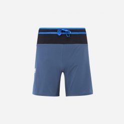 Spodenki do biegania męskie Millet Intense Pro Light Short active Fit. Niebieskie krótkie spodenki sportowe męskie Millet, m, bez wzorów, z materiału, do biegania. Za 367.15 zł.