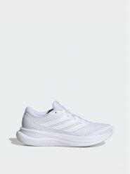 Adidas Buty do biegania Runfalcon 6 Shoes KH5575 Biały. Białe obuwie sportowe damskie Adidas, bez wzorów, z materiału, do biegania. Za 258.99 zł.