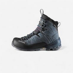 Second Life - Buty trekkingowe damskie MT900 wodoodporne skóra - Stan Doskonały. Fioletowe trekkingi damskie FORCLAZ, trekkingowe. Za 679.99 zł.
