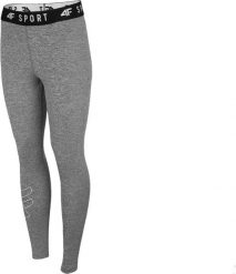 4f Legginsy damskie NOSH4-SPDF001 szare r. S. Szare legginsy damskie 4f, s, bez wzorów. Za 64.69 zł.