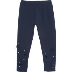 Granatowe Legginsy Reminder. Legginsy dla dziewczynek marki Born2be. Za 29.99 zł.