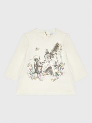 Original Marines Bluzka DISNEY DCAV1566NF Écru Regular Fit. Bluzki dla dziewczynek Original Marines, bez wzorów, z bawełny, bez ramiączek. Za 59.99 zł.