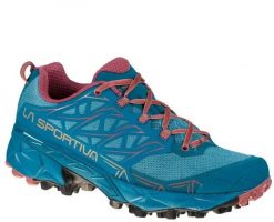 Buty trailowe damskie La Sportiva Akyra - ink/rouge. Obuwie sportowe damskie La Sportiva, bez wzorów. Za 801.98 zł.
