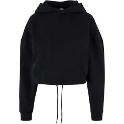 Damska bluza oversize Urban Classics. Czerwone bluzy damskie Urban Classics, l, bez wzorów, z bawełny, z kapturem. Za 169.70 zł.
