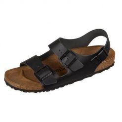 Buty do chodzenia męskie Birkenstock Milano. Klapki męskie Birkenstock, z materiału. Za 761.00 zł.