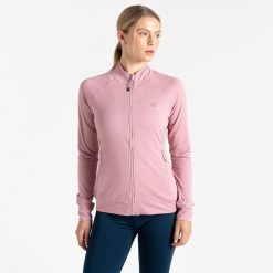 Bluza turystyczna damska Energise. Czerwone bluzy sportowe damskie Dare 2b, bez wzorów, bez kaptura, trekkingowe. W wyprzedaży za 164.05 zł.
