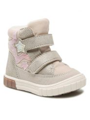 Nelli Blu Kozaki AVO-505-070 Beżowy. Brązowe buty zimowe dziewczęce Nelli Blu, bez wzorów, ze skóry, bez zapięcia. Za 139.99 zł.